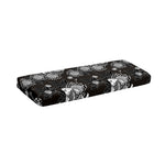 Koi Carp And Chrysanthemum Pattern Print Piano Keyboard Cover