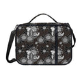 Koi Carp And Chrysanthemum Pattern Print Shoulder Strap Bible Bag