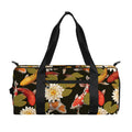Koi Carp And Lotus Pattern Print Gym Bag
