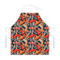 Koi Carp Pattern Print Adjustable Apron