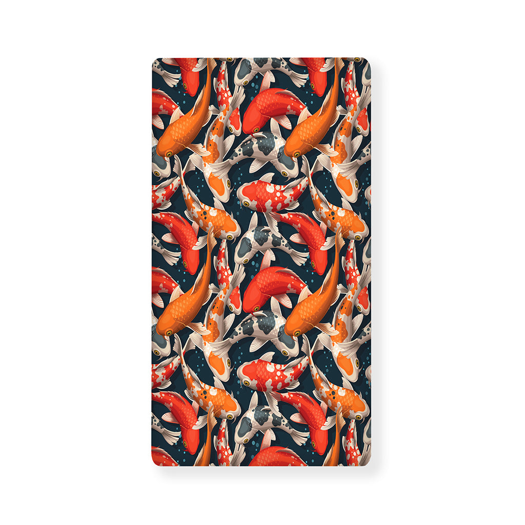 Koi Carp Pattern Print Baby Crib Sheet