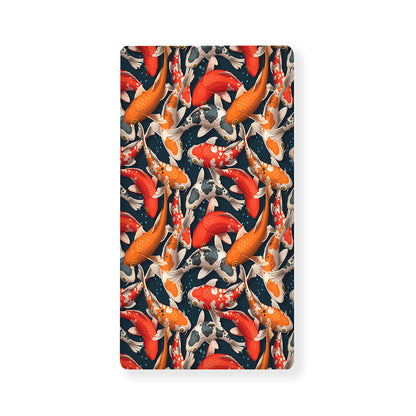 Koi Carp Pattern Print Baby Crib Sheet