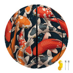 Koi Carp Pattern Print Basketball