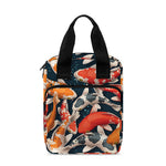 Koi Carp Pattern Print Bible Tote Bag