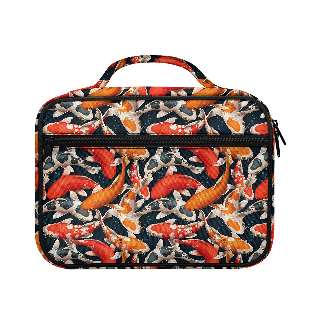 Koi Carp Pattern Print Briefcase Bible Bag