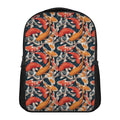 Koi Carp Pattern Print Casual Backpack