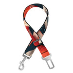 Koi Carp Pattern Print Dog Seat Belt