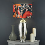 Koi Carp Pattern Print Drum Lamp Shade
