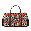 Koi Carp Pattern Print Duffel Bag