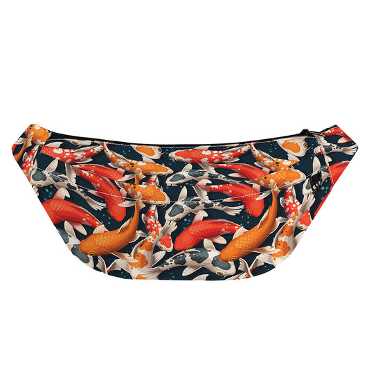 Koi Carp Pattern Print Fanny Pack