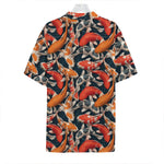Koi Carp Pattern Print Hawaiian Shirt