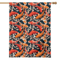 Koi Carp Pattern Print House Flag