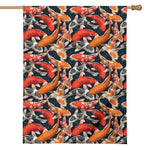 Koi Carp Pattern Print House Flag