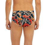 Koi Carp Pattern Print Men's Briefs