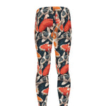 Koi Carp Pattern Print Men's leggings
