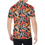 Koi Carp Pattern Print Men's Shirt