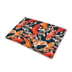 Koi Carp Pattern Print Pet Cooling Mat Cover