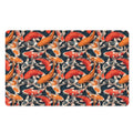 Koi Carp Pattern Print Polyester Doormat