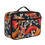 Koi Carp Pattern Print Portable Lunch Bag