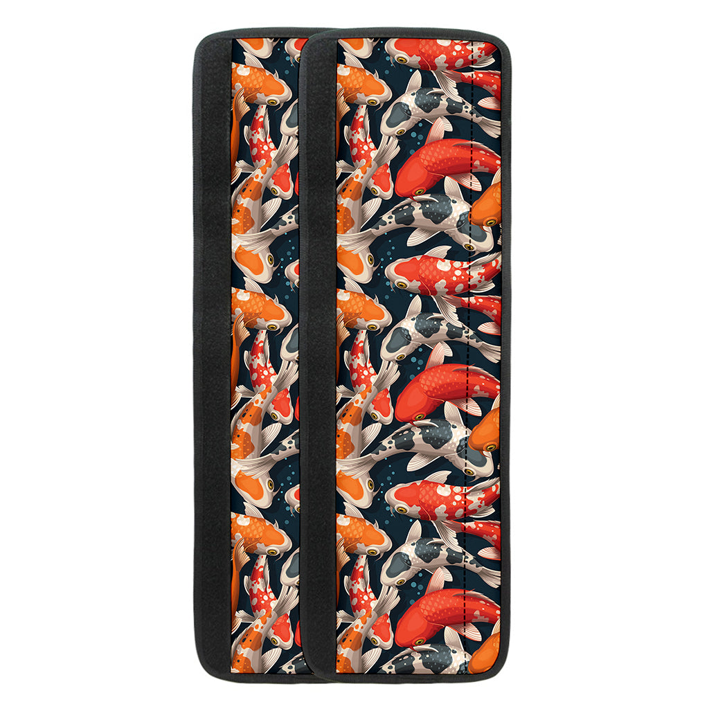 Koi Carp Pattern Print Refrigerator Handle Covers