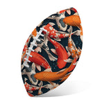 Koi Carp Pattern Print Rugby Ball