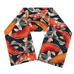 Koi Carp Pattern Print Scarf