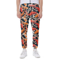 Koi Carp Pattern Print Joggers