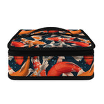 Koi Carp Pattern Print Small Lunch Bag