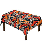 Koi Carp Pattern Print Tablecloth