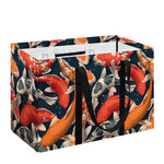 Koi Carp Pattern Print Utility Tote Bag
