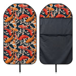 Koi Carp Pattern Print Waterproof Car Seat Cover