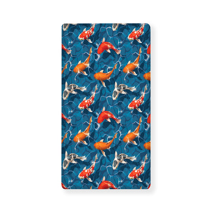 Koi Fish Pattern Print Baby Crib Sheet