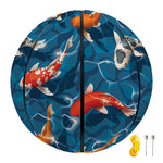 Koi Fish Pattern Print Basketball