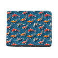 Koi Fish Pattern Print Bifold Wallet