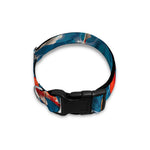 Koi Fish Pattern Print Dog Collar