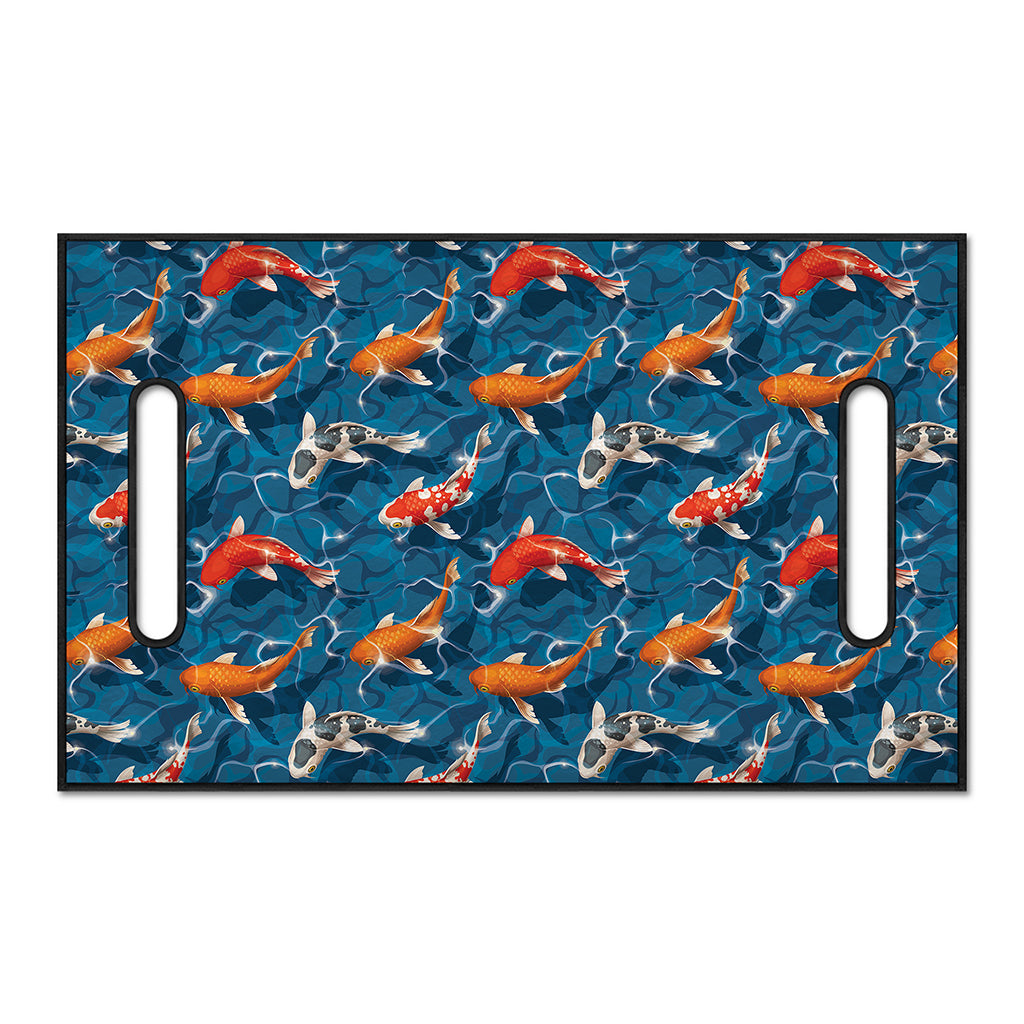 Koi Fish Pattern Print Golf Cart Seat Cover