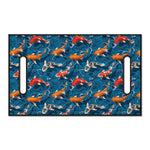 Koi Fish Pattern Print Golf Cart Seat Cover