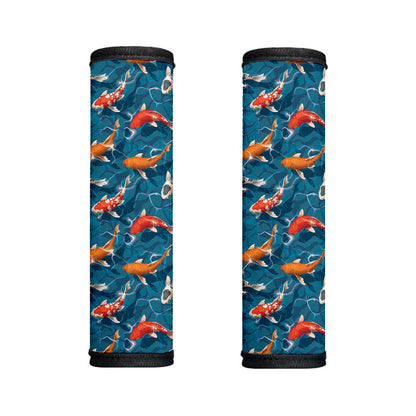 Koi Fish Pattern Print Handle Covers