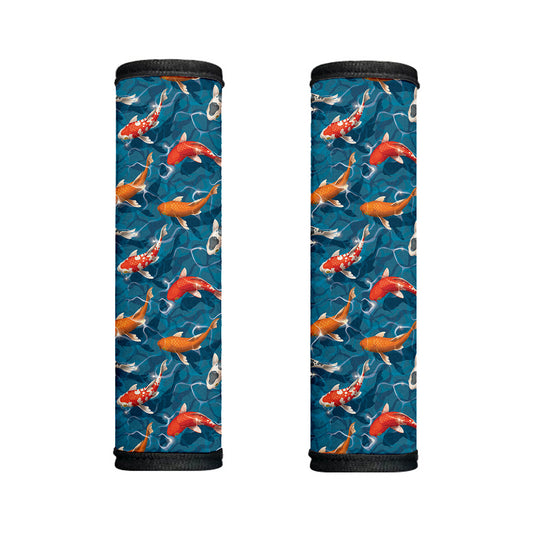 Koi Fish Pattern Print Handle Covers