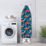 Koi Fish Pattern Print Ironing Board Cover
