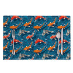 Koi Fish Pattern Print Placemat
