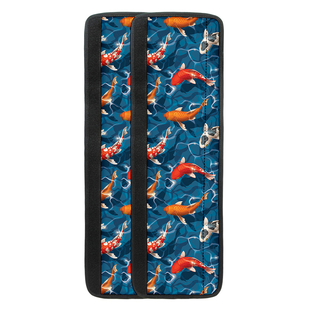 Koi Fish Pattern Print Refrigerator Handle Covers