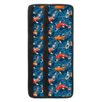 Koi Fish Pattern Print Refrigerator Handle Covers