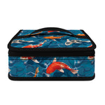 Koi Fish Pattern Print Small Lunch Bag