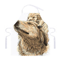 Labrador Retriever And Puppy Print Adjustable Apron