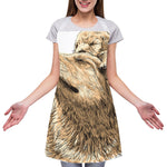 Labrador Retriever And Puppy Print Adjustable Apron