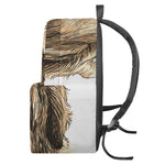 Labrador Retriever And Puppy Print Backpack