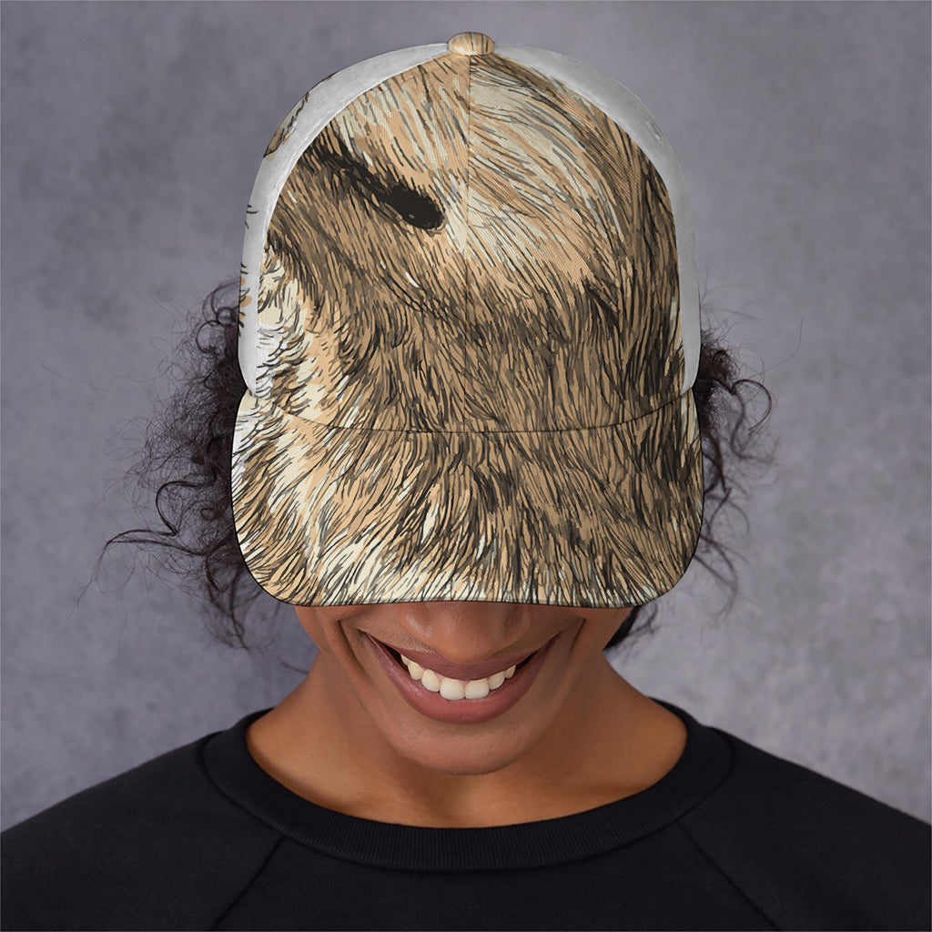 Labrador Retriever And Puppy Print Baseball Cap