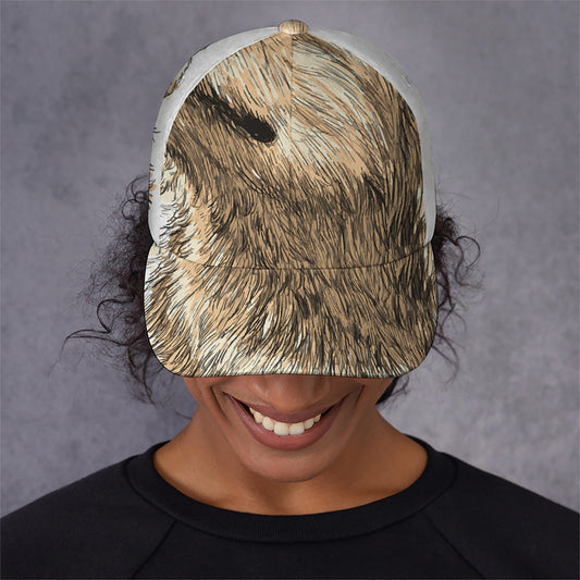 Labrador Retriever And Puppy Print Baseball Cap
