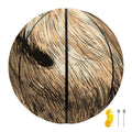 Labrador Retriever And Puppy Print Basketball